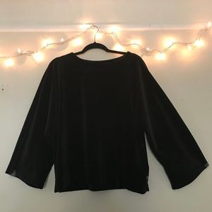 DKNY Sport velour top